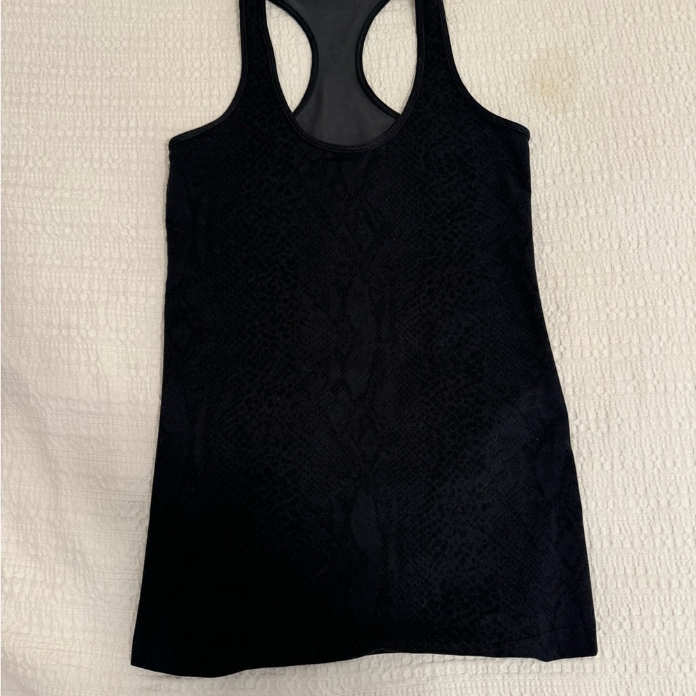 lululemon athletica Black Sleeveless Tank Top
